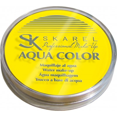 Maquillaje Aqua Color Amarillo