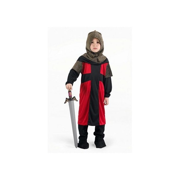 Disfraz Cruzado Negro Rojo Infantil