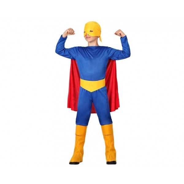 Disfraz  Super Heroe Azul Niño