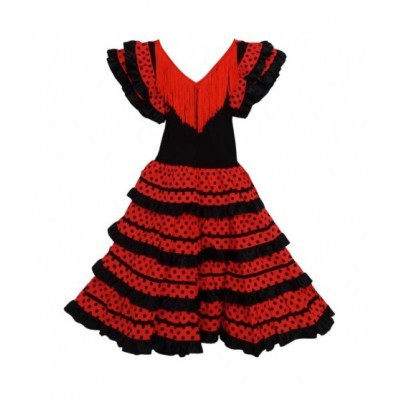 Vestido Flamenca Rojo
