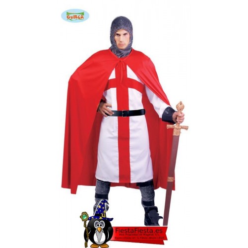 Disfraz Templario caballero cruzado