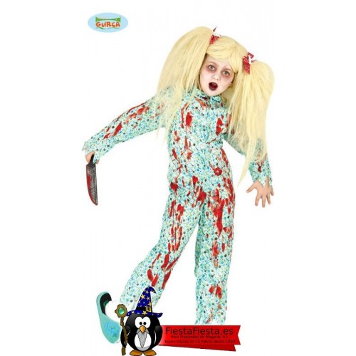 Disfraz niña poseida pijama exorcista