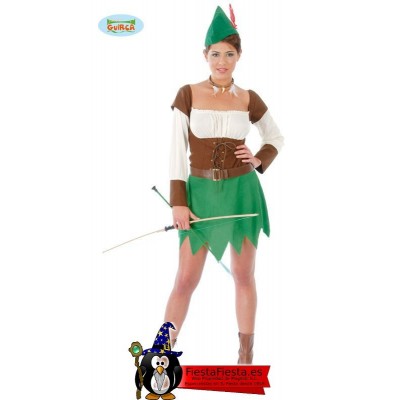 Disfraz Arquera Robin Hood Chica