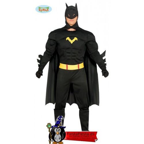Disfraz Black Hero Batman Adulto