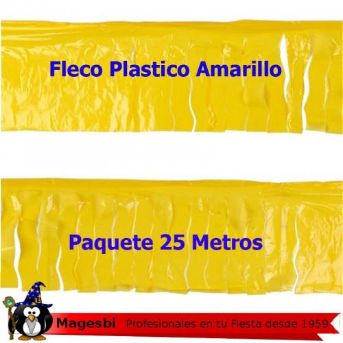 'Fleco Plastico Amarillo 25m.'