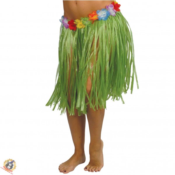 Falda Hawaiana color Paja , de Magesbi Profesionales desde 1959