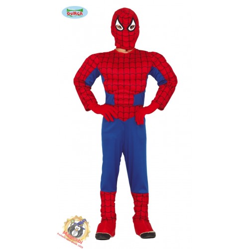 Disfraz Spiderman Musculoso Niño