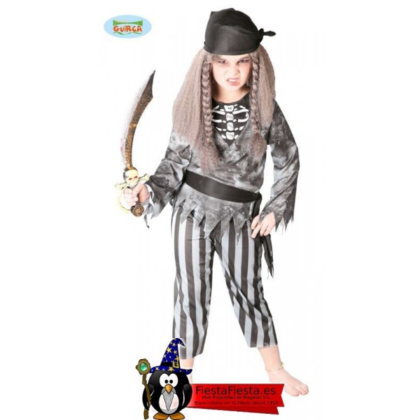 Disfraz Pirata fantasma infantil