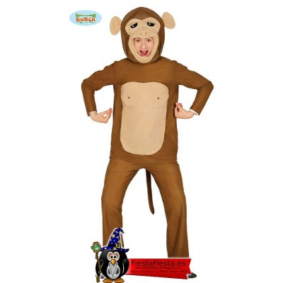 Disfraz Mono Chimpance Adulto Pijama