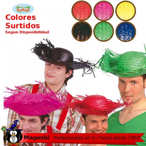 Sombrero Paja Multicolor